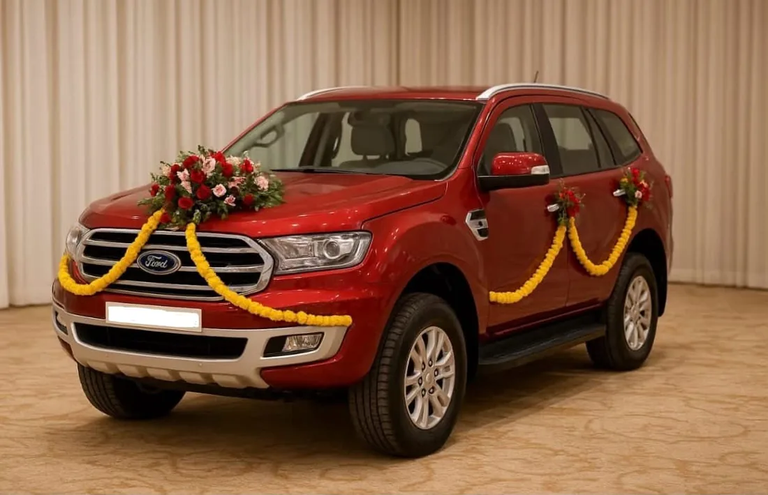 Ford Endeavour chauffeur-driven hire Mumbai - The Concoerge DMC