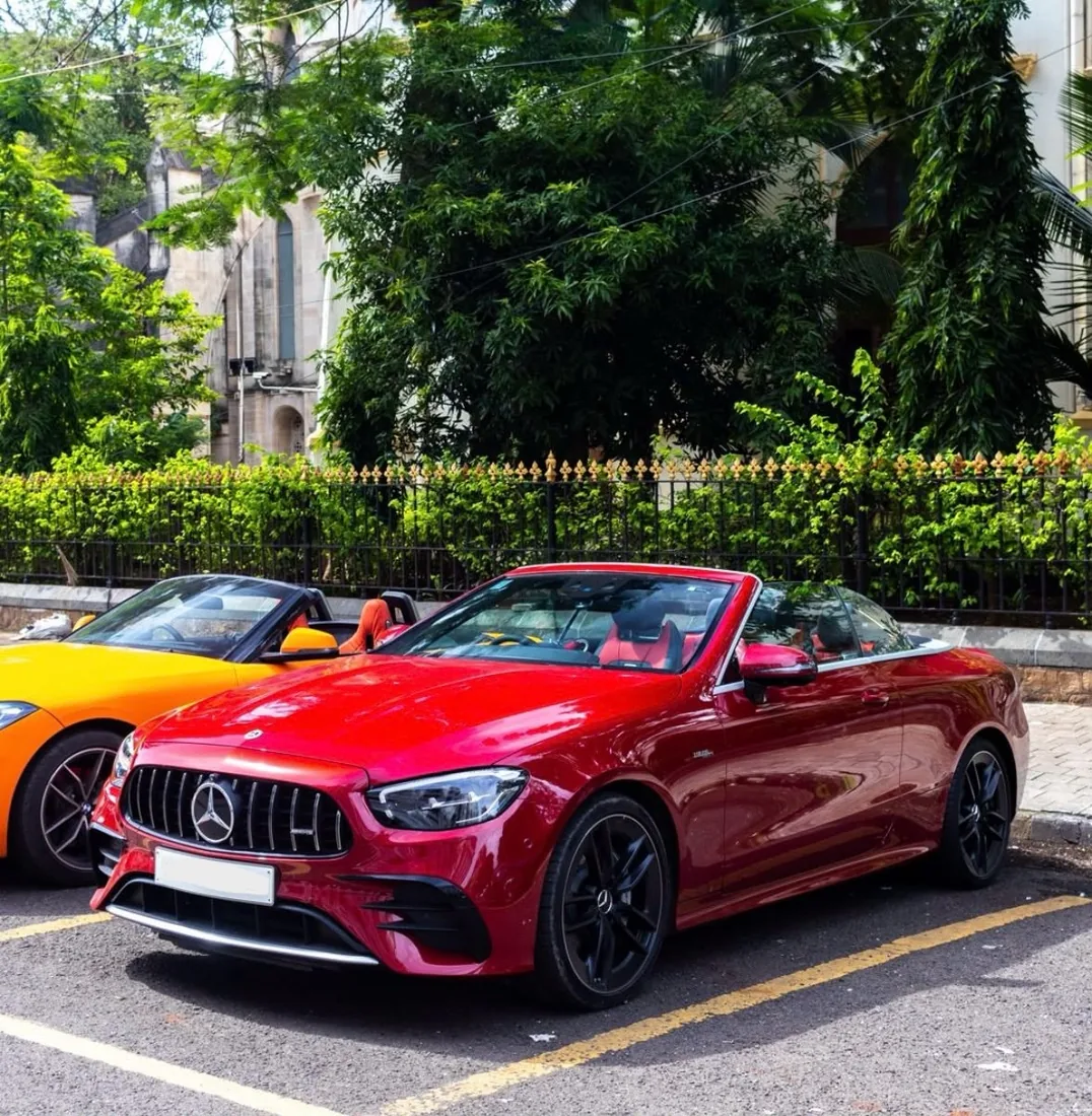 Mercedes-AMG E-Class Cabriolet chauffeur-driven hire Mumbai - The Concoerge DMC