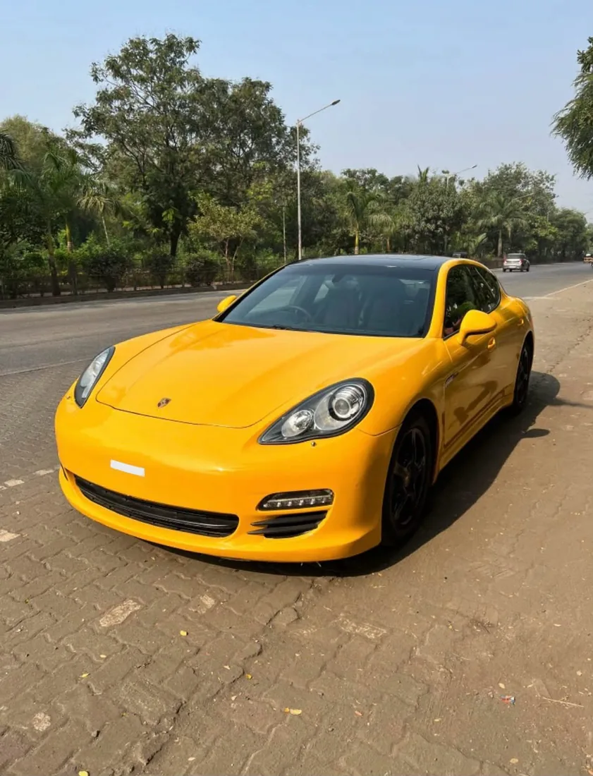 Porsche Panamera chauffeur-driven hire Mumbai - The Concoerge DMC